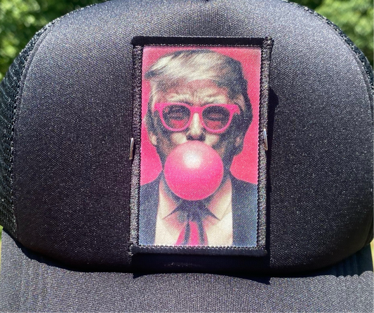 Pink Trump patch