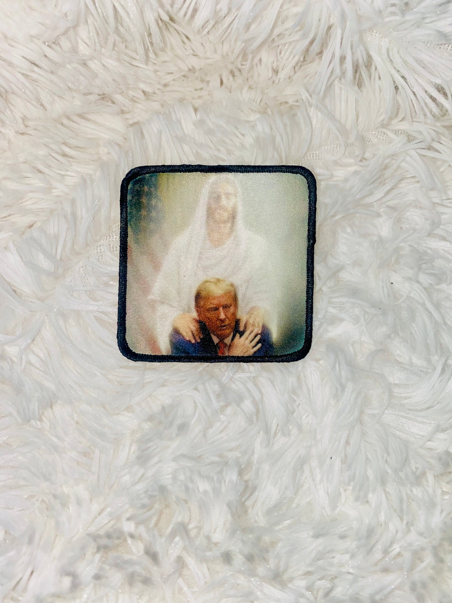 Trump & Jesus ~ Square Patch