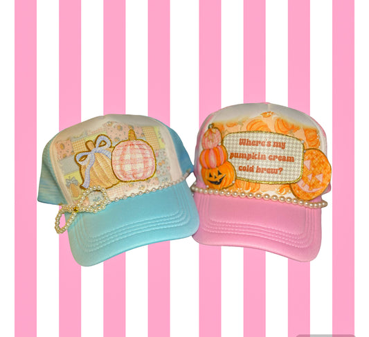 Blue Grand millennial Complete hat