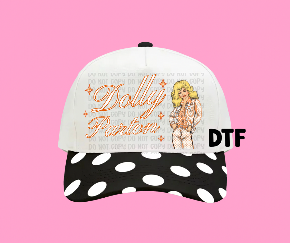 Orange Dolly DTF