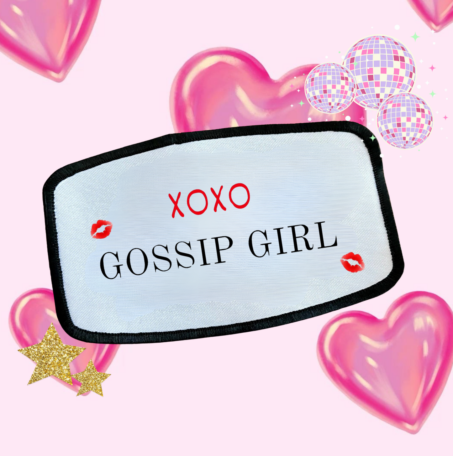 XOXO gossip girl patch