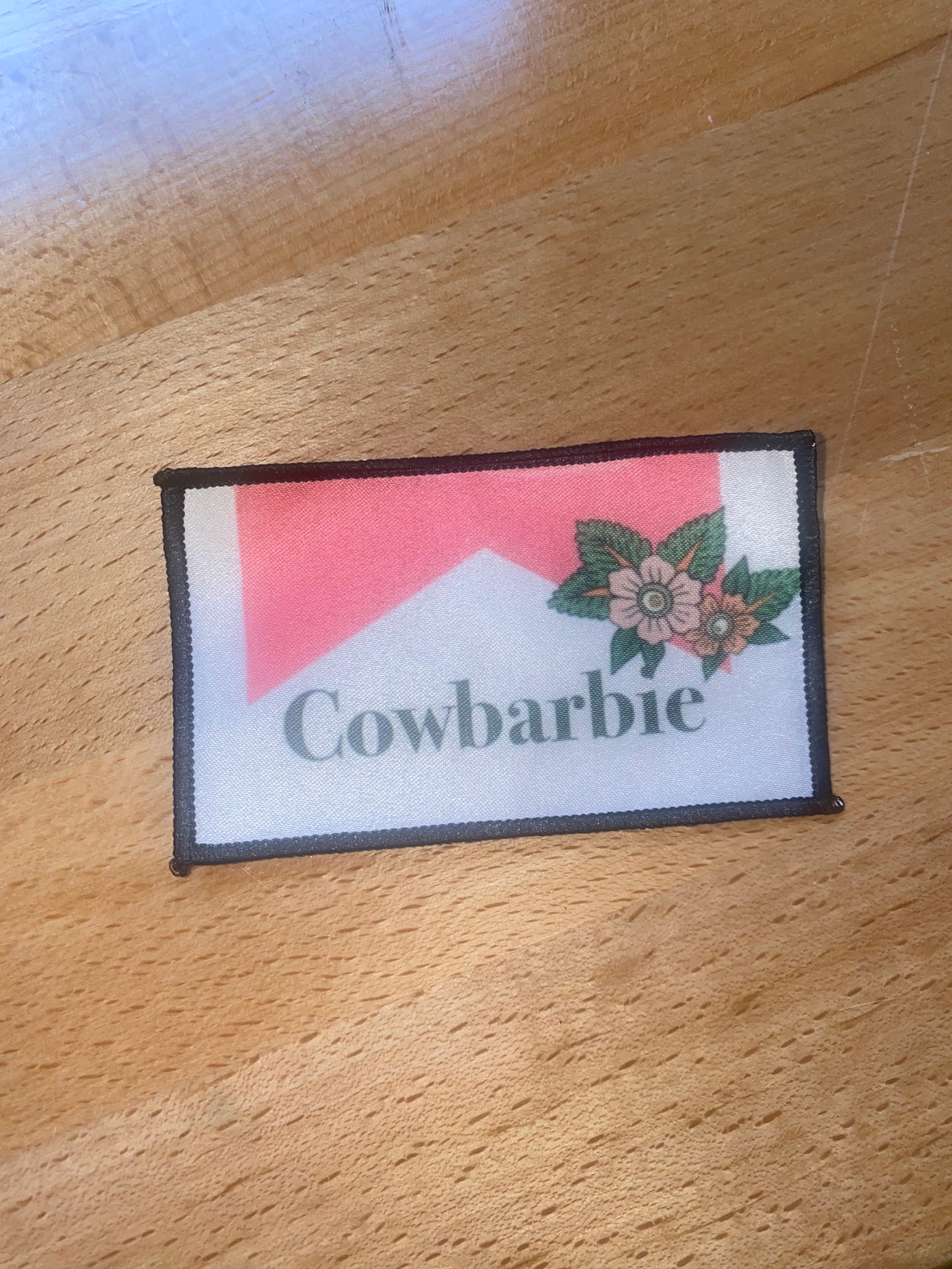 Cow Barbie Patch