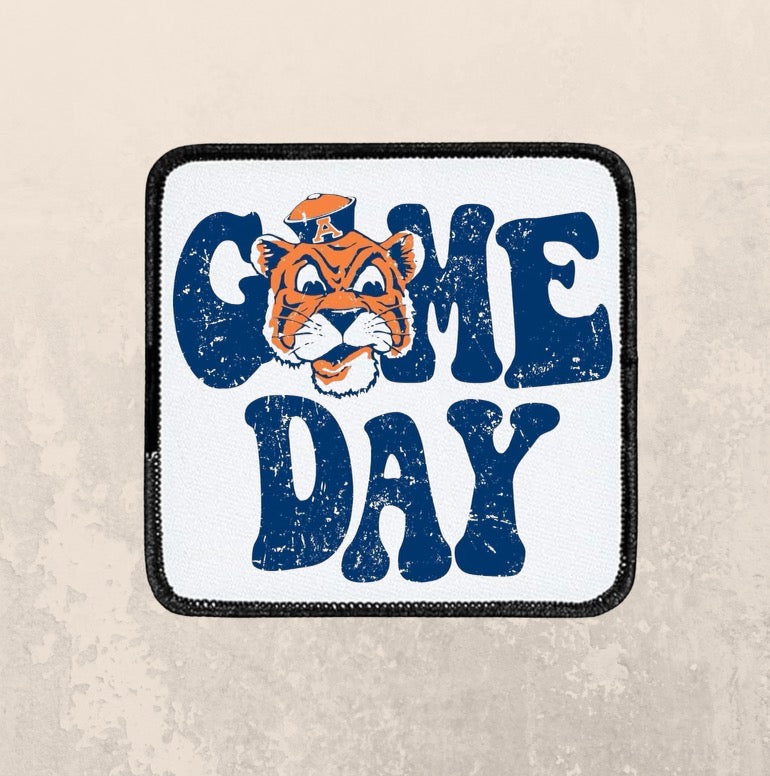 Blue Game Day ~ square patch