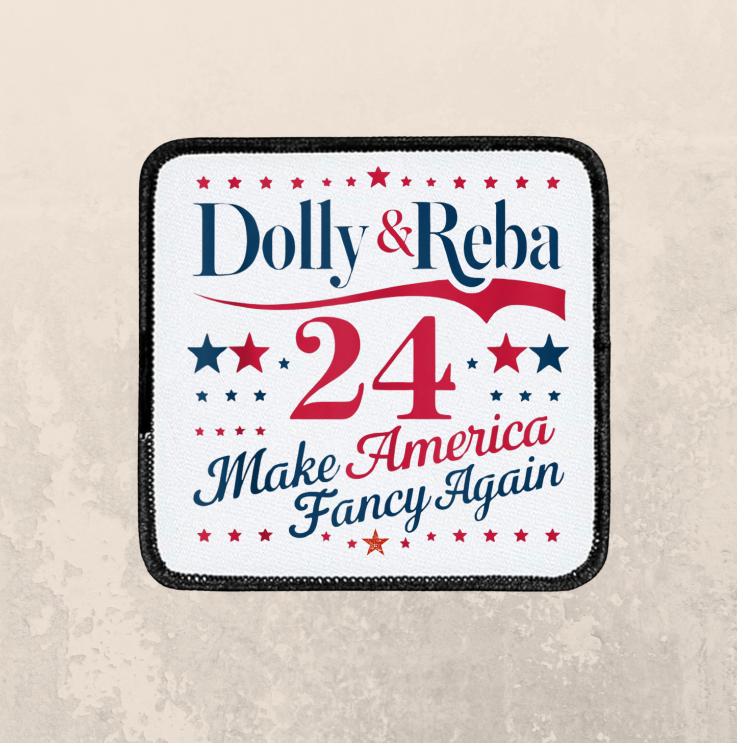 Dolly & Reba 24 ~ Square Patch